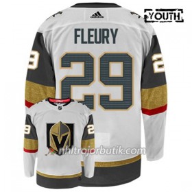 Barn Ishockey Vegas Golden Knights Tröja Marc-Andre Fleury 29 Adidas Vit Authentic
